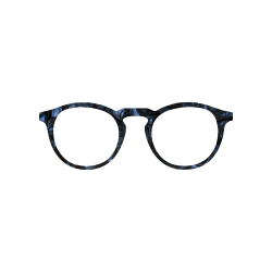 Nacré Bleu - 0018NA - Acétate labo 4mm