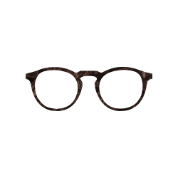 Brown Pearly - 0020NA - Acetate strip 6mm