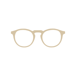 Solid Beige - 0033OP - Acetate strip 6mm