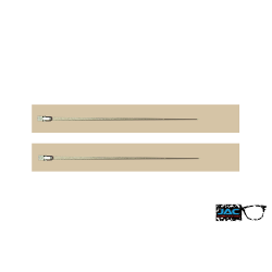 Solid Beige - 0033OP - Acetate temples