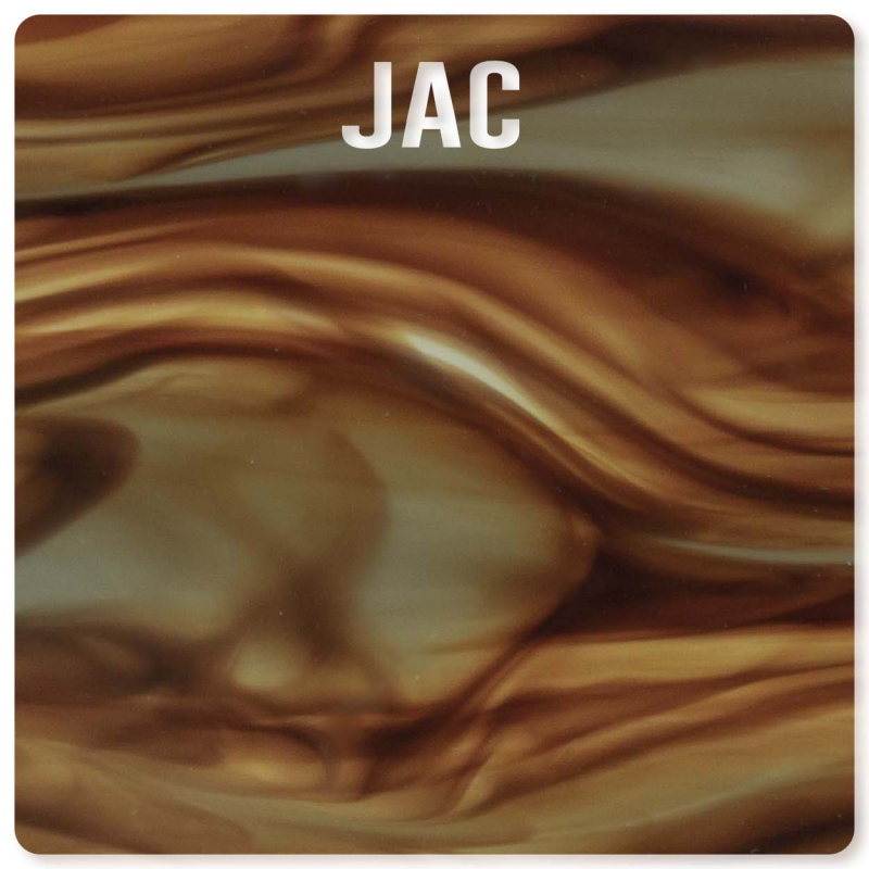 Brown Jasped - 0068JA - Acetate slab 6mm