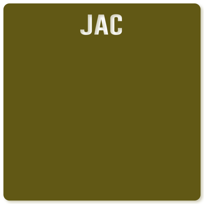Solid Olive - 0110UN - Acetate strip 6mm