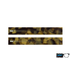 Yellow Scale - 0180EC - Acetate temples