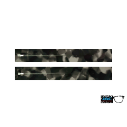 Black Scale - 0182EC - Acetate temples