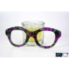 Pink & Green Fantasy - 0205FA - Acetate temples