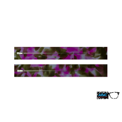 Pink & Green Fantasy - 0205FA - Acetate temples