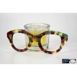 Blue & Yellow Fantasy - 0206FA - Acetate temples