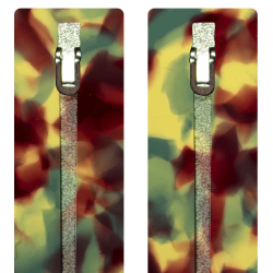 Fantaisie Bleu & Jaune - 0206FA - Acétate branches