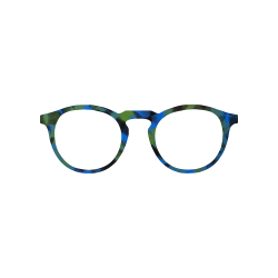 Blue & Green Fantasy - 0207FA - Acetate strip 4mm