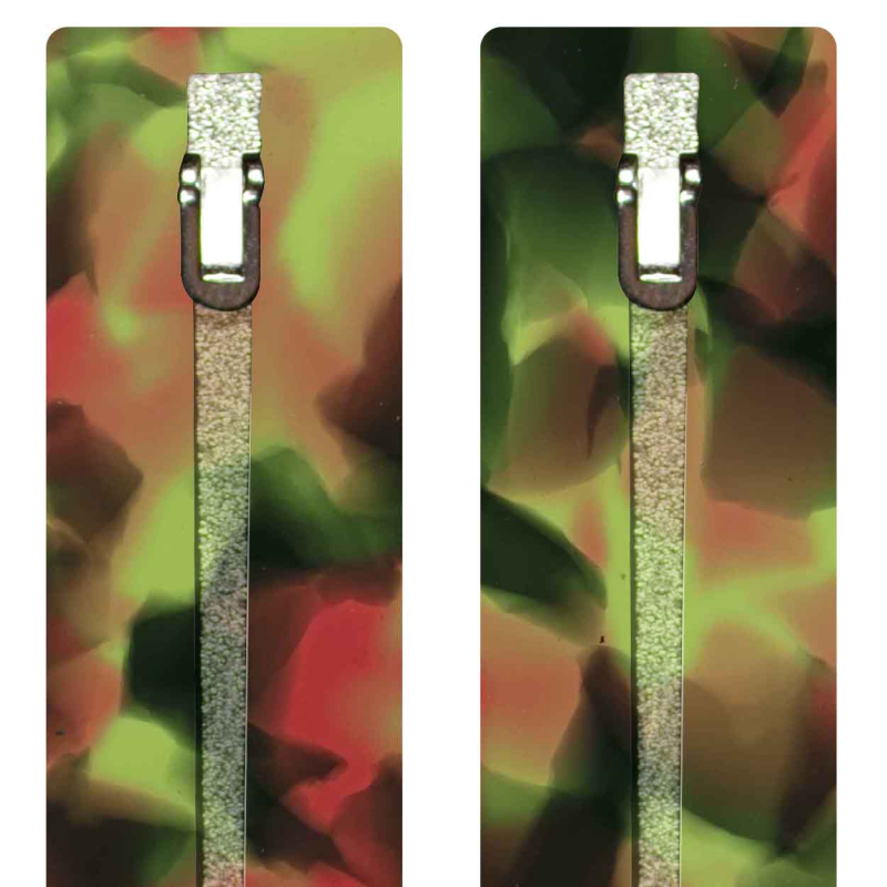 Orange & Green Fantasy - 0208FA - Acetate temples