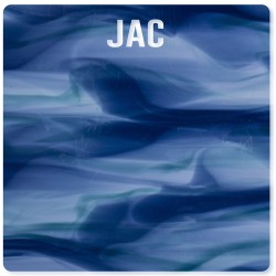 Jaspé Bleu - 0103TR - Acétate labo 4mm