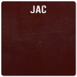 Solid Burgundy - 0002UN - Acetate strip 6mm