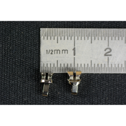 Charnières à incruster C9 4,2mm / 6° (VISO 1) - 100 paires