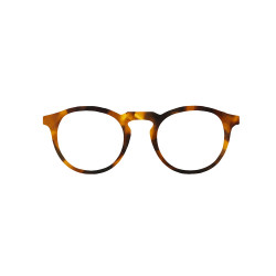 Acétate - Ecaille Orange - labo 4mm