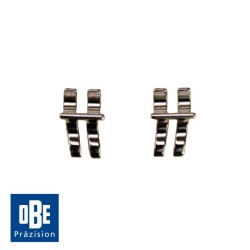 Inlay hinges 2 points OBE (3CH 1) - 10 pairs