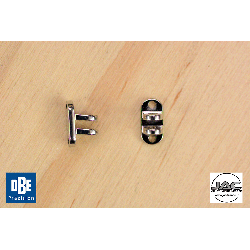 Charnières à riveter mâle 5,00mm OBE - 200 paires