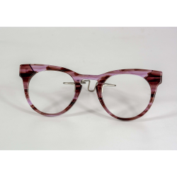 Jaspé Rose - 0016JA - Acétate bande 4mm