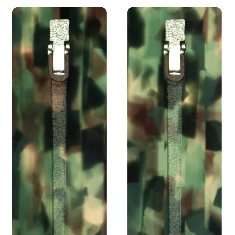 Green Geometric Effect - 0037EG - Acetate temples