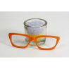Solid Orange - 0075UN - Acetate labo 4mm