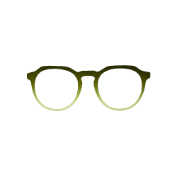 Dégradé Vert - 0092DE - Acétate labo 6mm