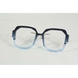 Blue Gradient - 0096DE - Acetate slab 6mm