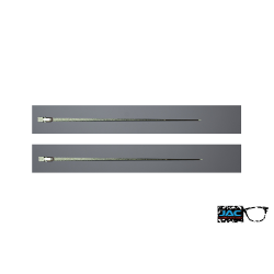 Solid Grey - 0121TR - Acetate temples