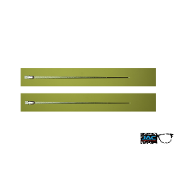Solid Green - 0122TR - Acetate temples