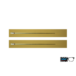 Solid Beige - 0123TR - Acetate temples