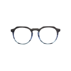 Blue Gradient - 0090DE - Acetate strip 6mm