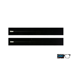 Black Multilayer - 0032MC - Acetate temples