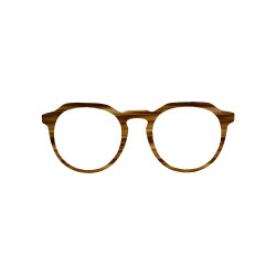 Brown Jasped - 0022JA - Acetate temples
