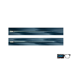 Blue Jasped - 0034JA - Acetate temples