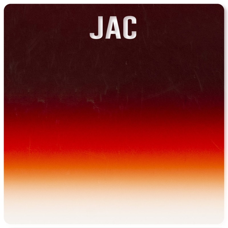 Red Gradient - 0105DE - Acetate slab 6mm