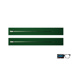Solid Green - 0129TR - Acetate slab 4mm