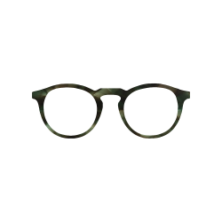 Green Jasped  - 0038JA - Acetate slab 4mm