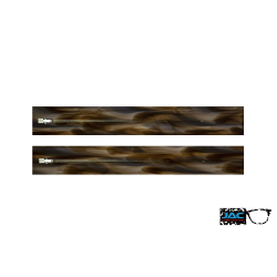 Brown Jasped - 0040JA - Acetate temples