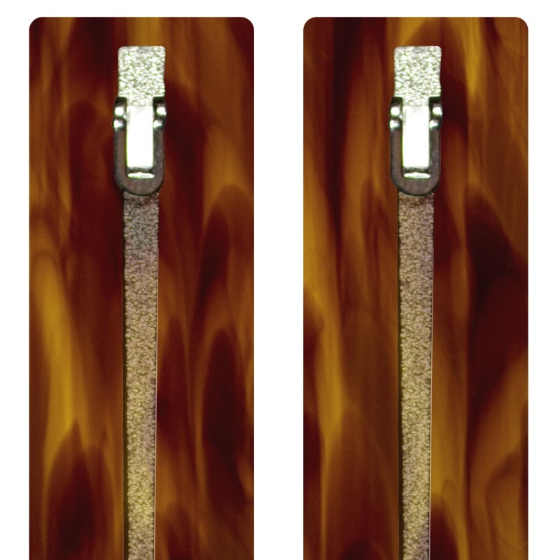 Orange Jasped - 0042JA - Acetate temples