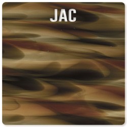 Brown Jasped - 0043JA - Acetate strip 6mm