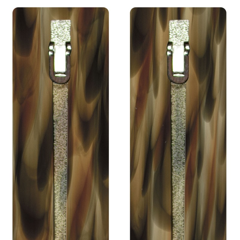 Brown Jasped - 0043JA - Acetate temples