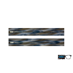 Blue Jasped - 0045JA - Acetate temples