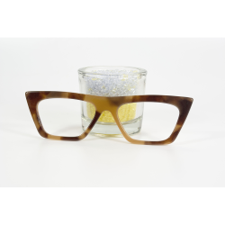 Ecaille Orange - 0156EC - Acétate labo 4mm