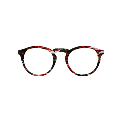 Fantaisie Rouge - 0156FA - Acétate labo 6mm