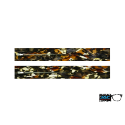 Brown Fantasy - 0157FA - Acetate temples