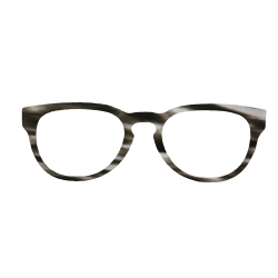 Grey Horn - 0009CO - Acetate strip 4mm