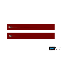 Solid Red - 0028OP - Acetate temples