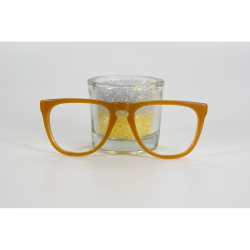 Solid Orange - 0029OP - Acetate labo 4mm