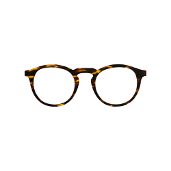 Ecaille Orange - 0161EC - Acétate labo 6mm