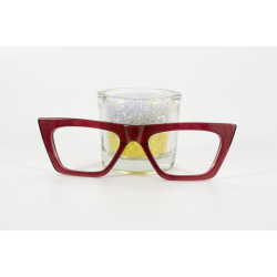 Solid Red - 0177TR - Acetate temples