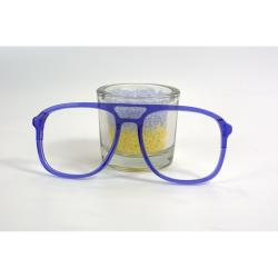 Uni Bleu - 0185TR - Acétate labo 6mm