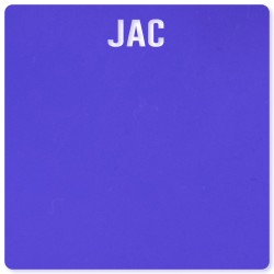 Solid Blue - 0185TR - Acetate strip 6mm